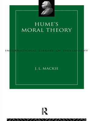 cover image of Hume's Moral Theory